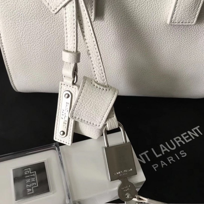 Thumbnail: YSL NANO sac de Jour Souple Leather Bag