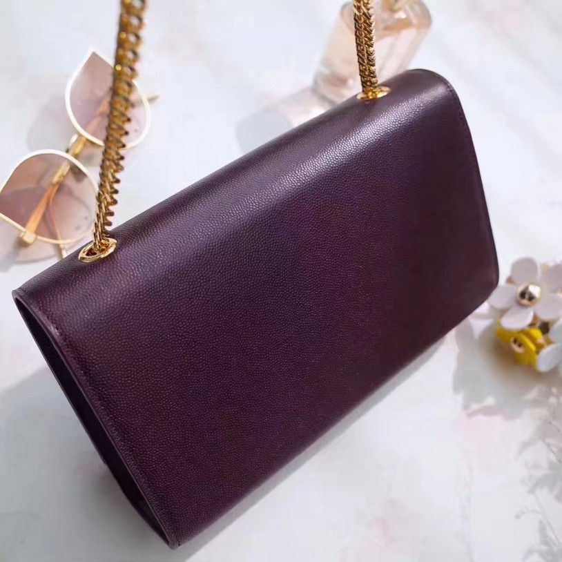 Thumbnail: YSL Classic Kate Satchel Grain De Poudre Textured Leather Bag