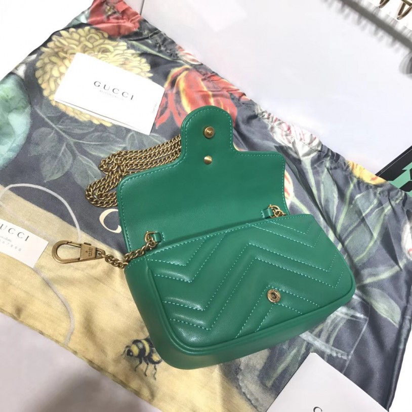 Thumbnail: Gucci GG Marmont Matelassé Leather Super Mini Bag
