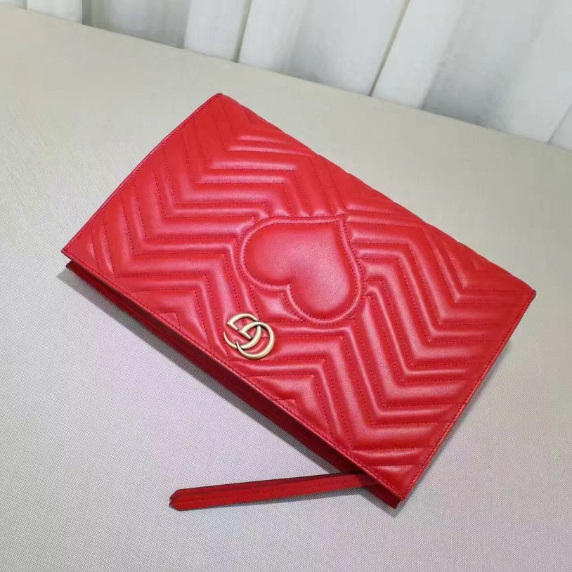 Thumbnail: Gucci GG Marmont Leather Handbag