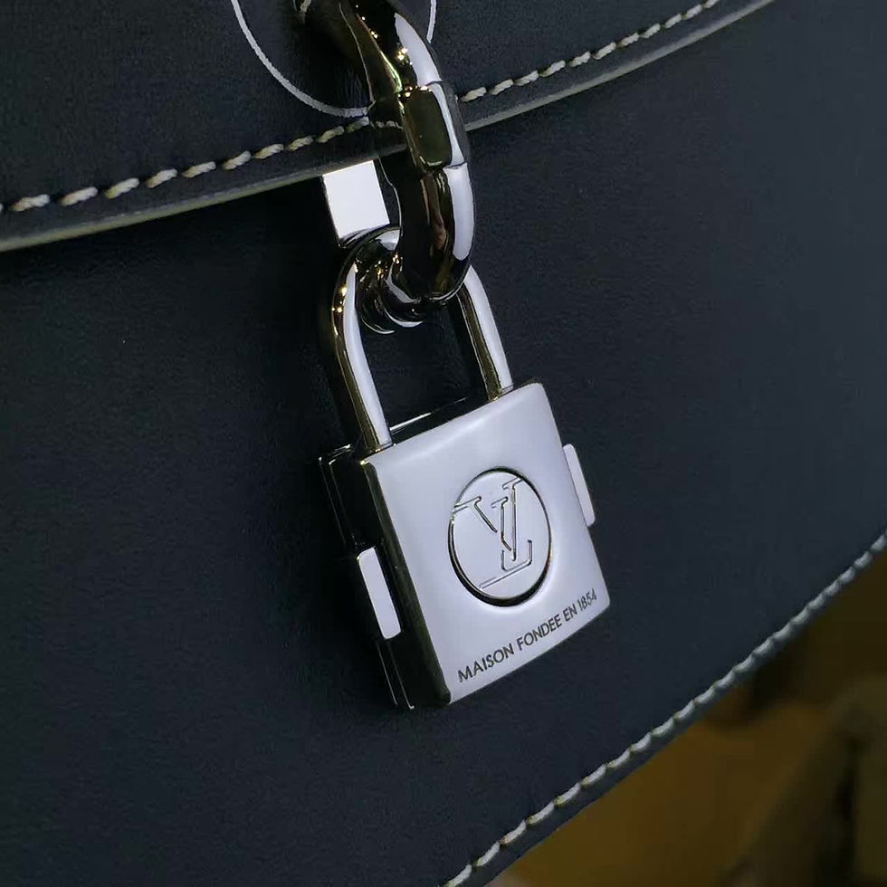 Thumbnail: LOUIS VUITTON Canvas Tote Leather Bag