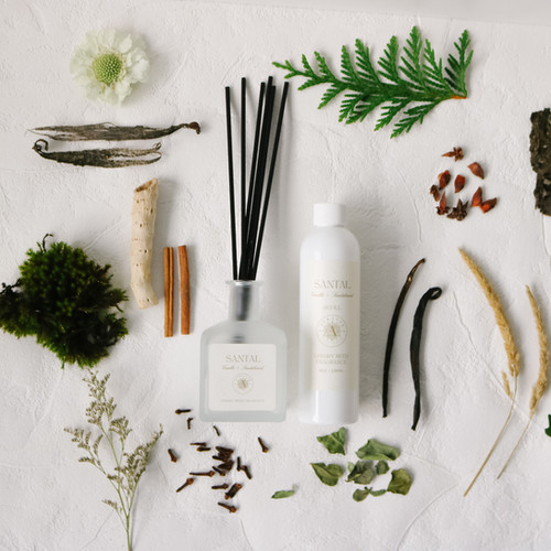 Vanilla Santal Reed Diffuser Set | AuraTae Lifestyle