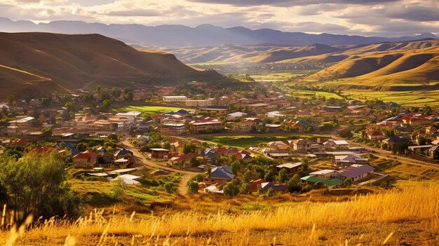 Stock photo of Maseru in Lesotho