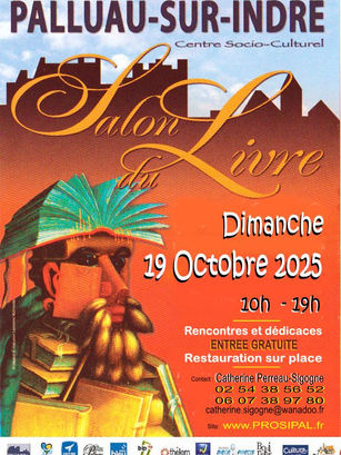 Salon du livre à Palluau-sur-Indre