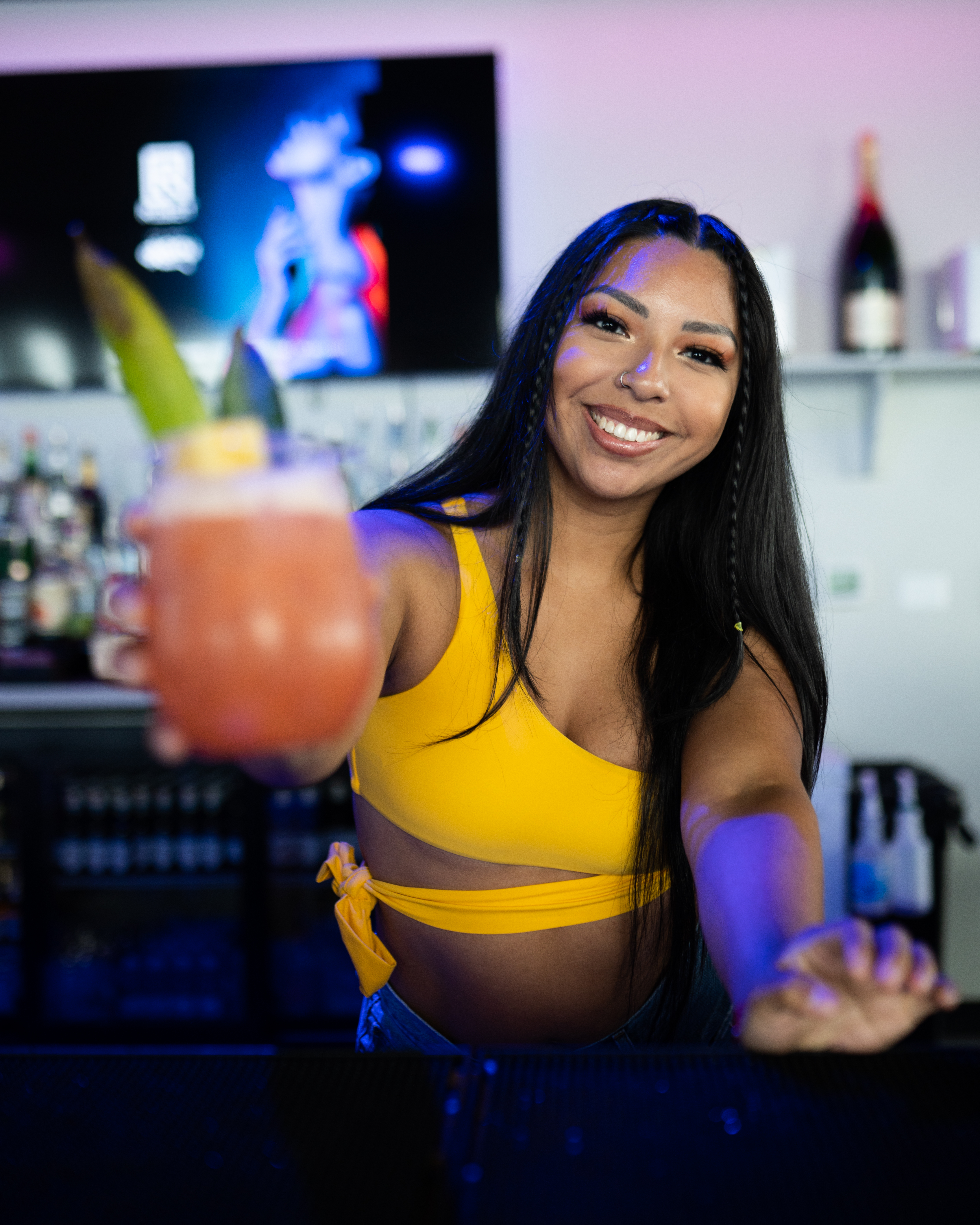 Arranged Food and Objects