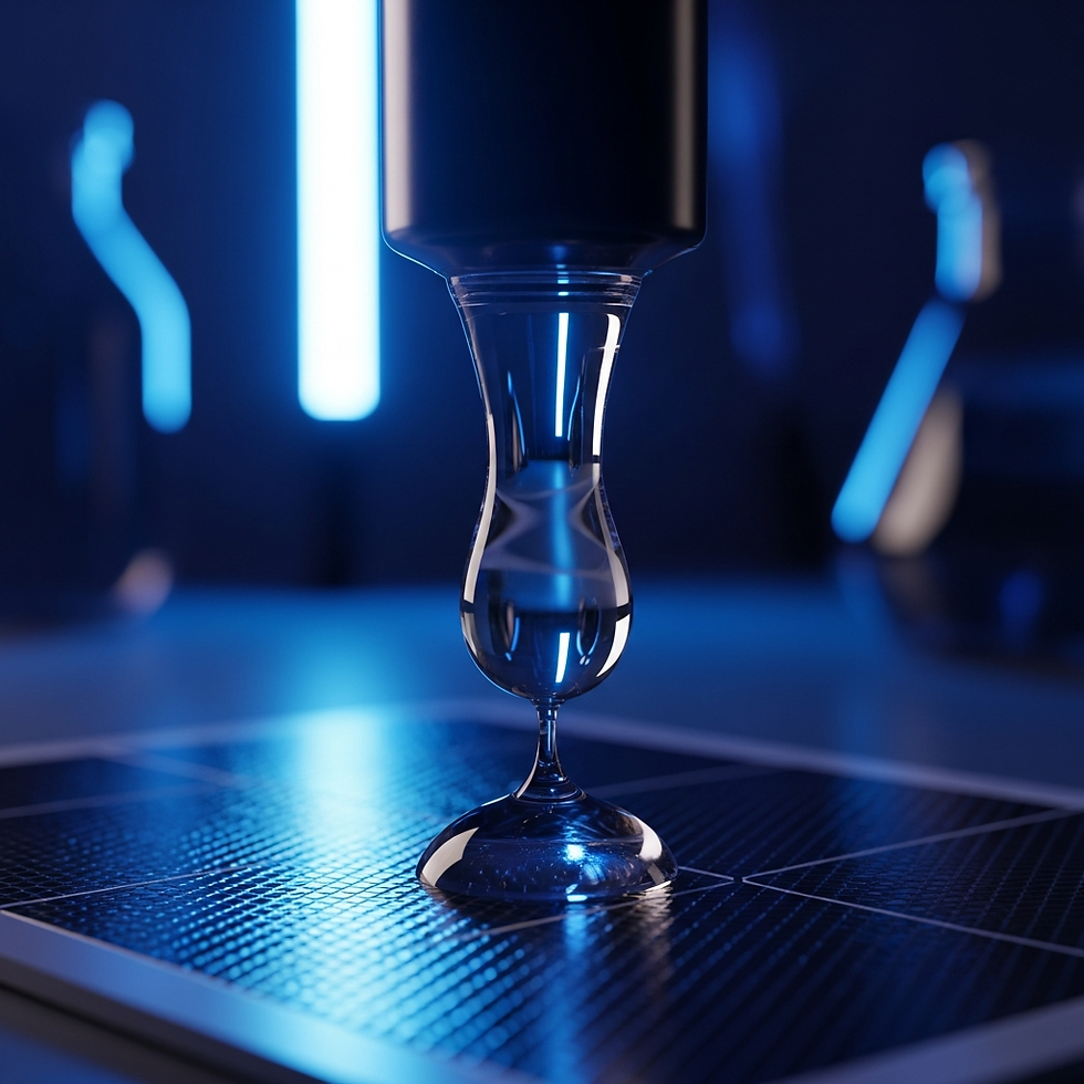 晶片光環背後的隱形推手:永光化學如何以「一滴膠」攻克鈣鈦礦商用難題?