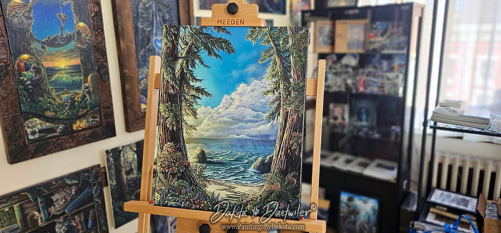 Thumbnail: Protected -  Print of Painting by Dakota Daetwiler