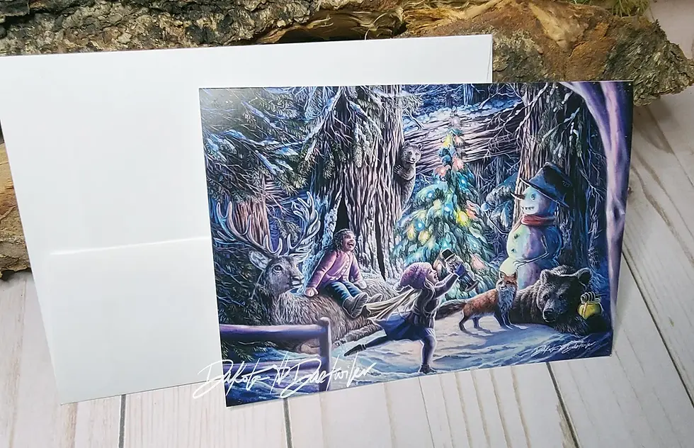 Thumbnail: Greeting Cards - Joy of Christmas - by Dakota Daetwiler