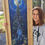 Thumbnail: Redwood Galaxy Heart- Original Oil Painting by Dakota Daetwiler