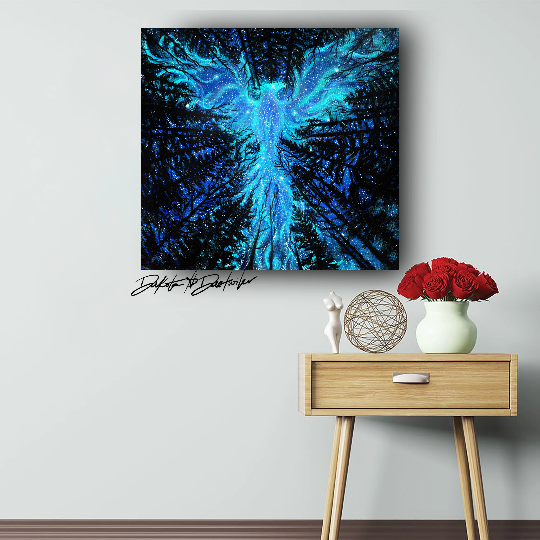 Thumbnail: Spirit of the Phoenix - Original Painting by Dakota Daetwiler