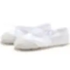 Thumbnail: Girls Ballerinas Canvas Soft Sole Ballet Dance Slippers Children Practice