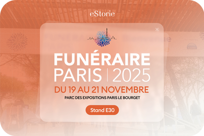 Salon du Funéraire 2025 : eStorie réinvente l’hommage digital pour les pompes funèbres