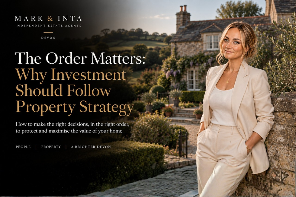 The Order Matters: Why Investment Should Follow Property Strategy