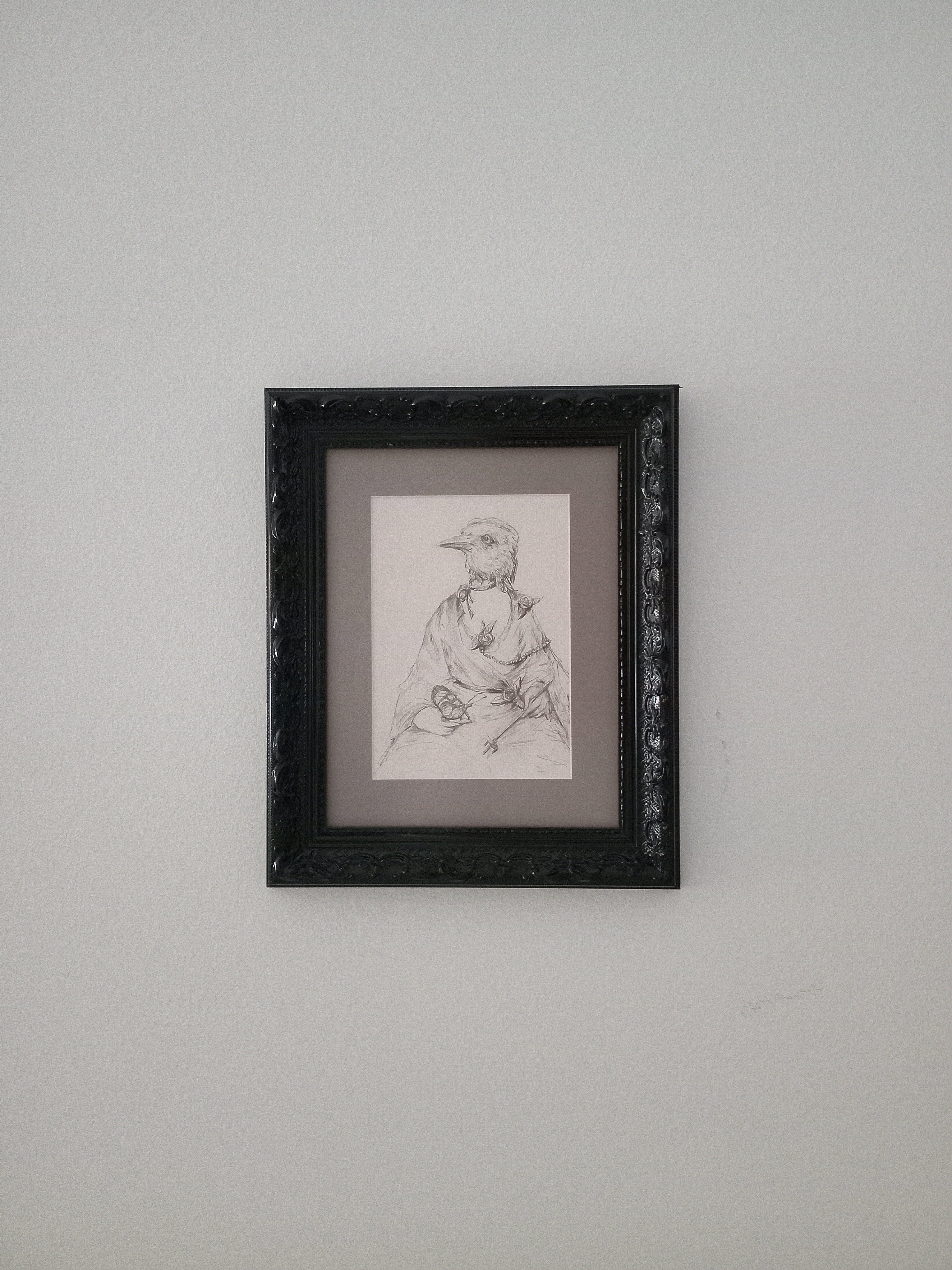 Anasor Ed Searom, Passa-Louca MMXXIII, Desenho a lápis, 29x35cm, 2023