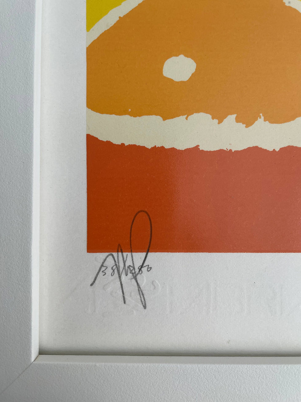 Miniatura: Aldemir Martins, Paisagem Amarela 2, Serigrafia, 36x32cm