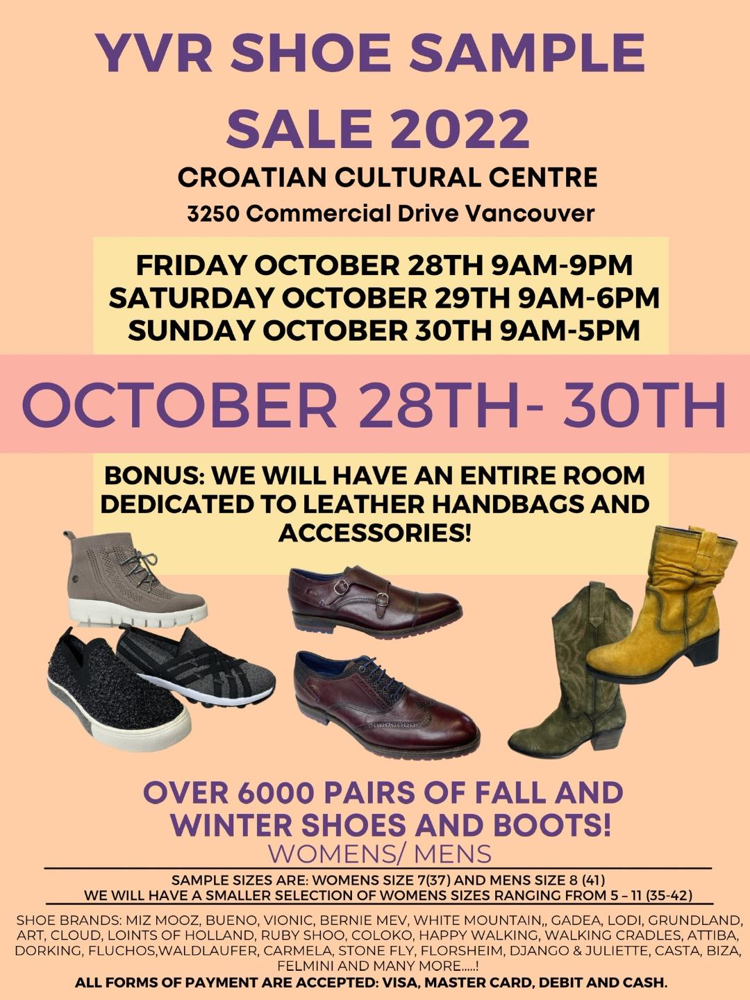 Vancouver Sample Sales I Love Sample Sales