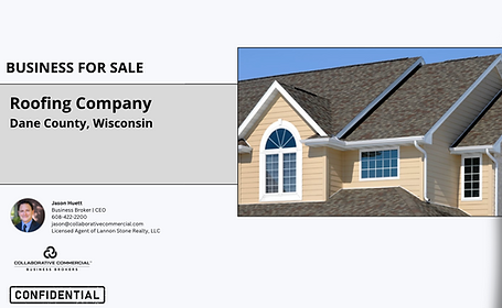 Residential roof in Dane County, WI