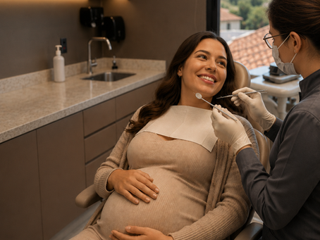 Pré-natal odontológico: um cuidado importante para a saúde da mãe e do bebê.