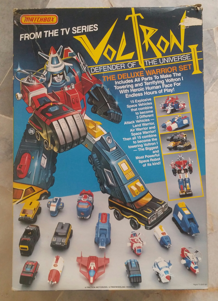 voltron toy 1984