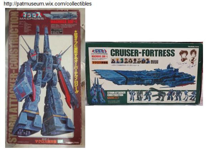 VINTAGE 1984 TAKATOKU MACROSS STORM ATTACKER-CONSTRUCTION