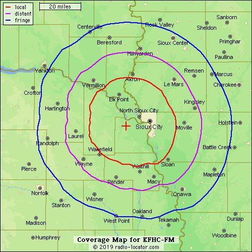 Jackson/Sioux-City-Coverage area