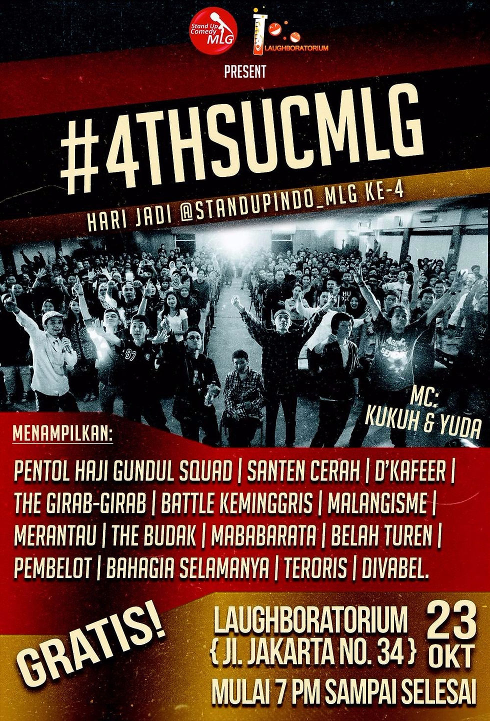 Stand Up Indo Malang 4th Anniversary