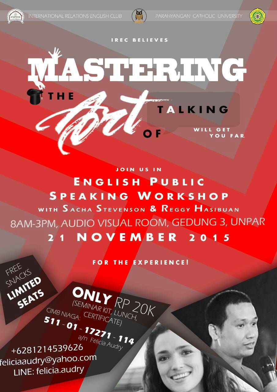 Public Speaking Workshop
