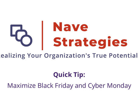 Maximize Black Friday and Cyber Monday