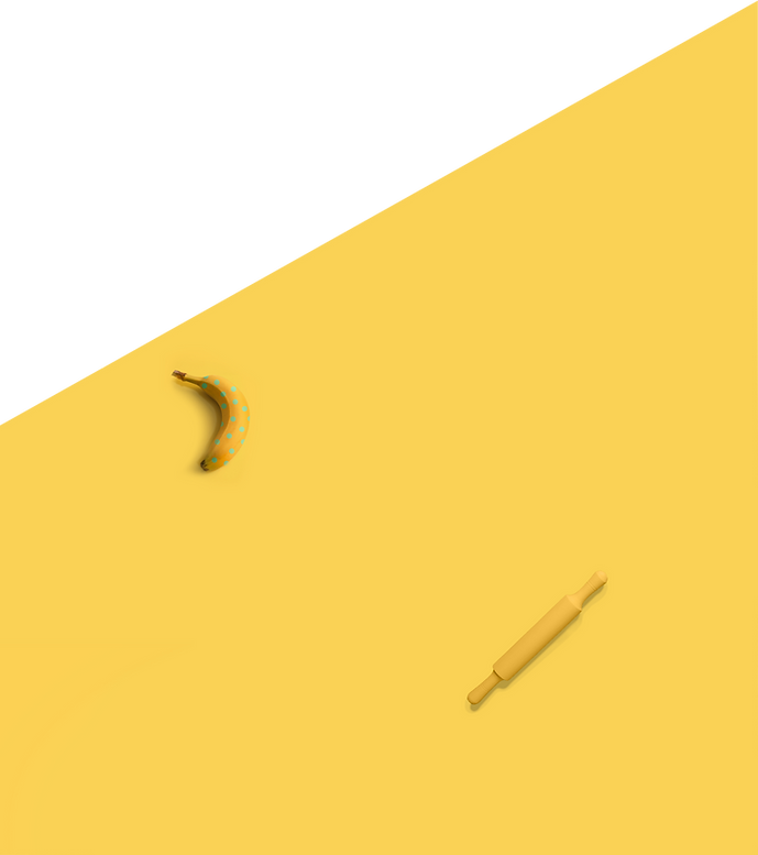 Banana and Rolling Pin