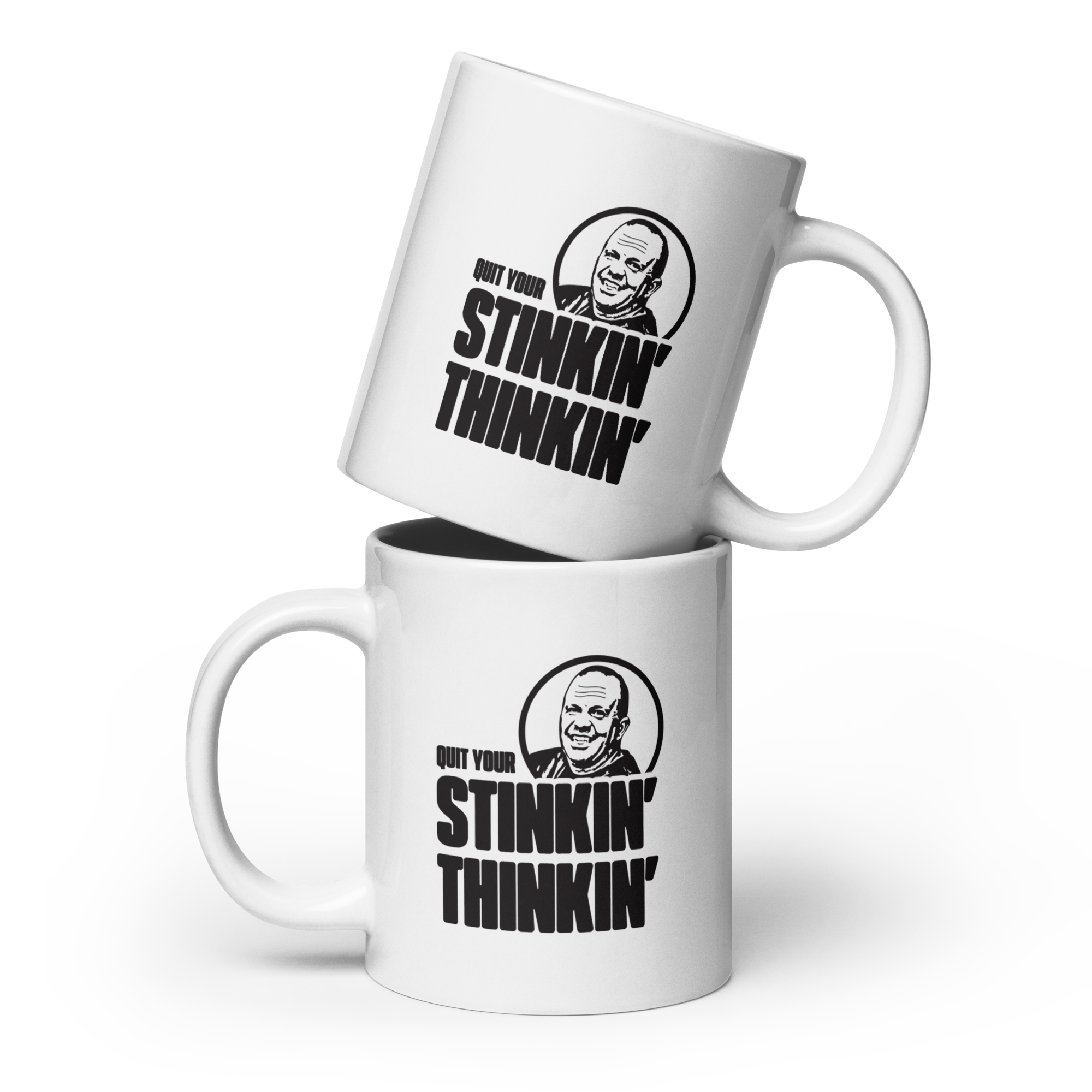 Stinkin' Thinkin' Glossy Mug