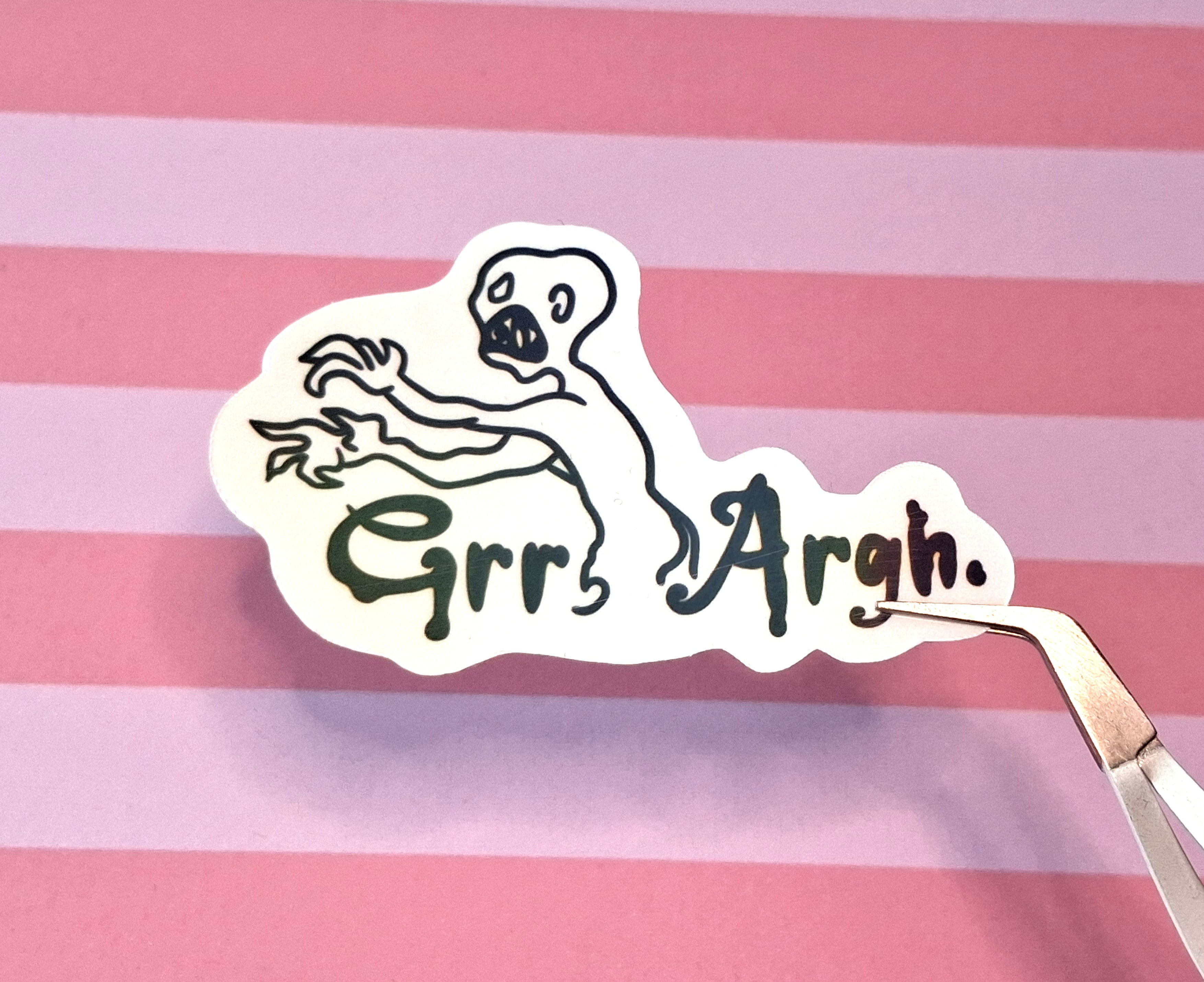 Grr Arragh Vinyl Sticker - Hellmouth Collection