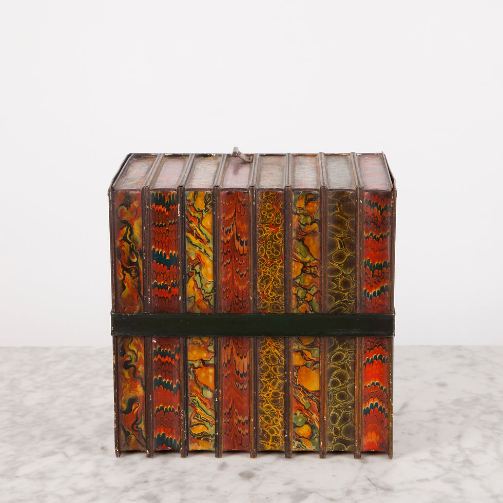 Thumbnail: HUNTLEY & PALMERS 'LITERATURE' BOOK BISCUIT TIN