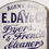 Thumbnail: EARLY E. DAY & CO. CLEANERS / DYERS of CAMDEN TOWN ENAMEL FLANGE SIGN