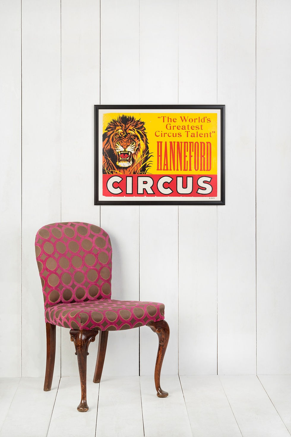 Thumbnail: LARGE, FRAMED AMERICAN CIRCUS POSTER