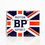 Thumbnail: DOUBLE-SIDED, BP MOTOR SPIRIT UNION JACK ENAMEL SIGN