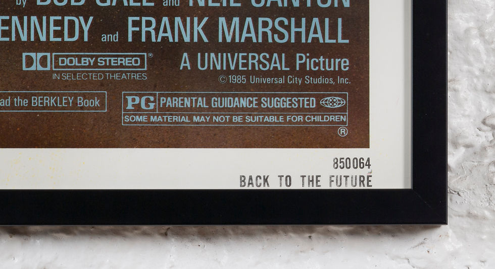 Thumbnail: BACK TO THE FUTURE, ORIGINAL 1985 ONE-SHEET FILM POSTER