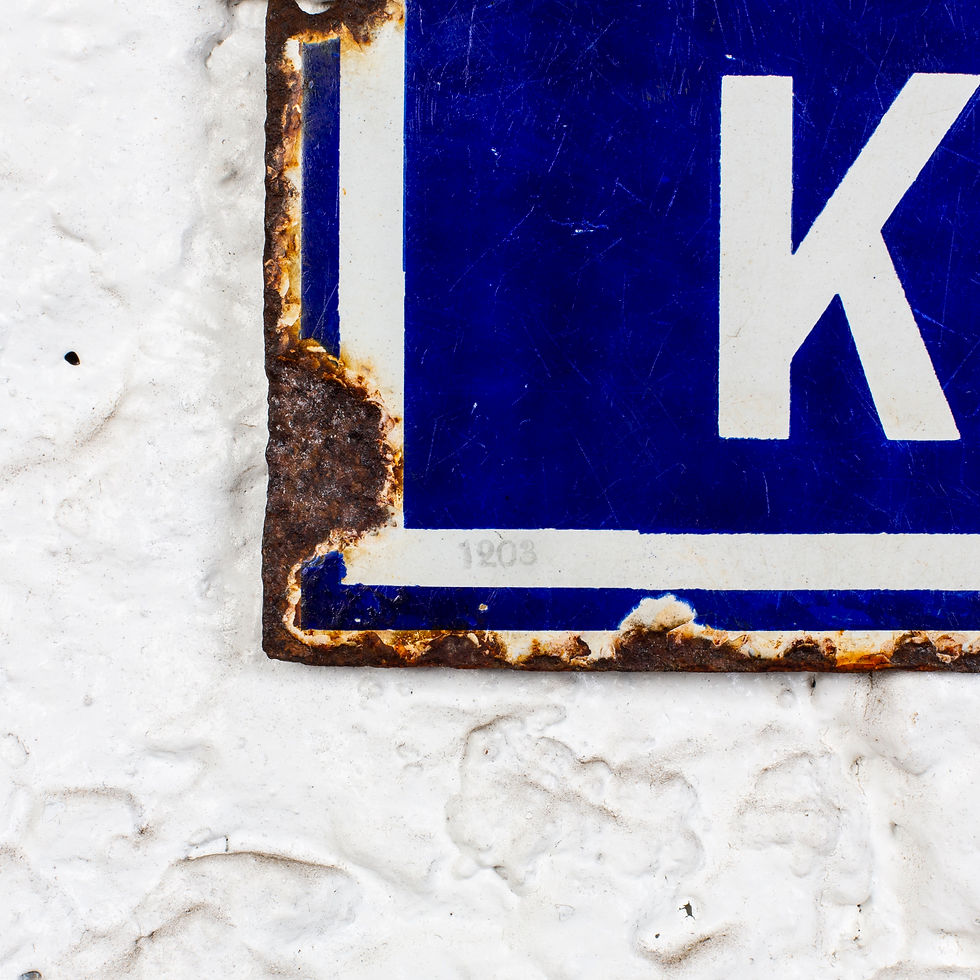 Thumbnail: EARLY R WHITE'S MINERAL WATERS ENAMEL SIGN
