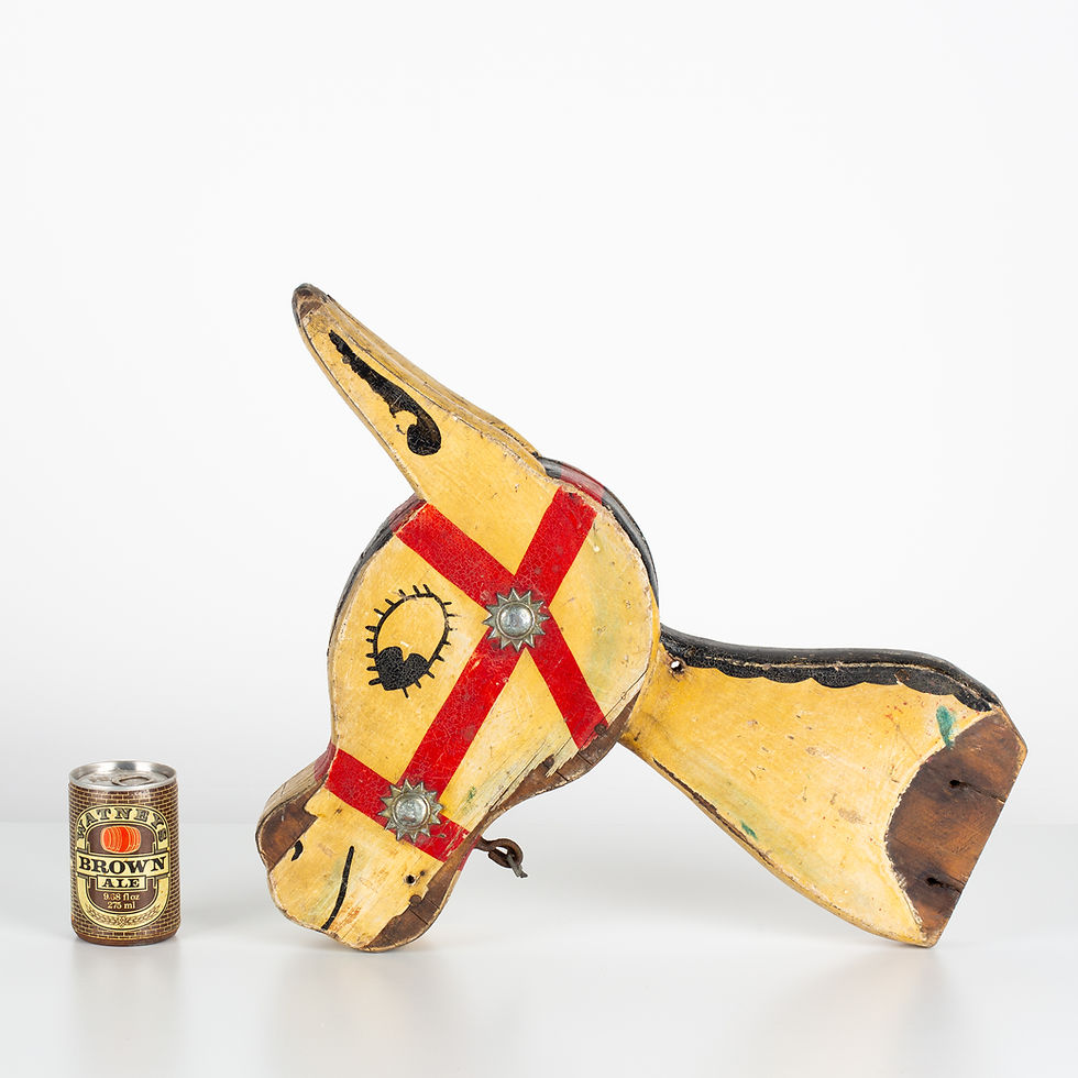 Thumbnail: VINTAGE FAIRGROUND DONKEY'S HEAD
