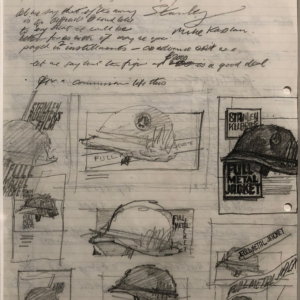 Thumbnail: STANLEY KUBRICK'S FULL METAL JACKET - ORIGINAL US POSTER