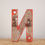 Thumbnail: AN ORIGINAL PAINT WOODEN NEON BACKING LETTER N
