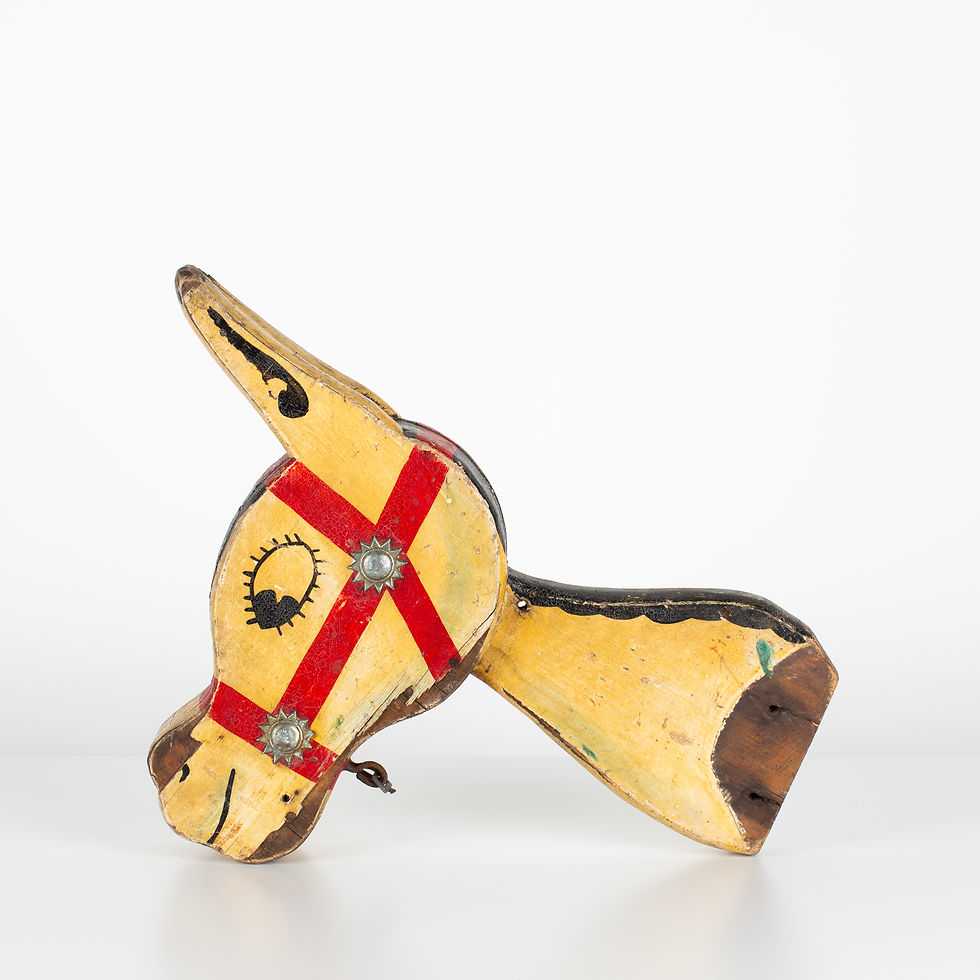 Thumbnail: VINTAGE FAIRGROUND DONKEY'S HEAD