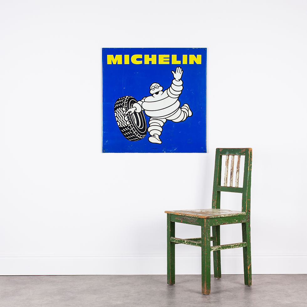 Thumbnail: ORIGINAL MICHELIN TYRES TIN SIGN