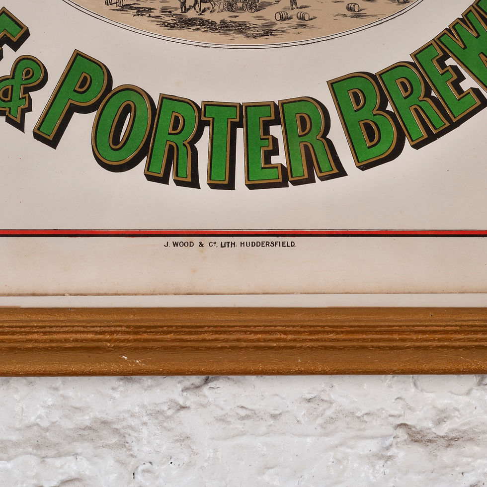 Thumbnail: GLOBE BREWERY, WINE & SPIRIT MERCHANT SHOW CARD