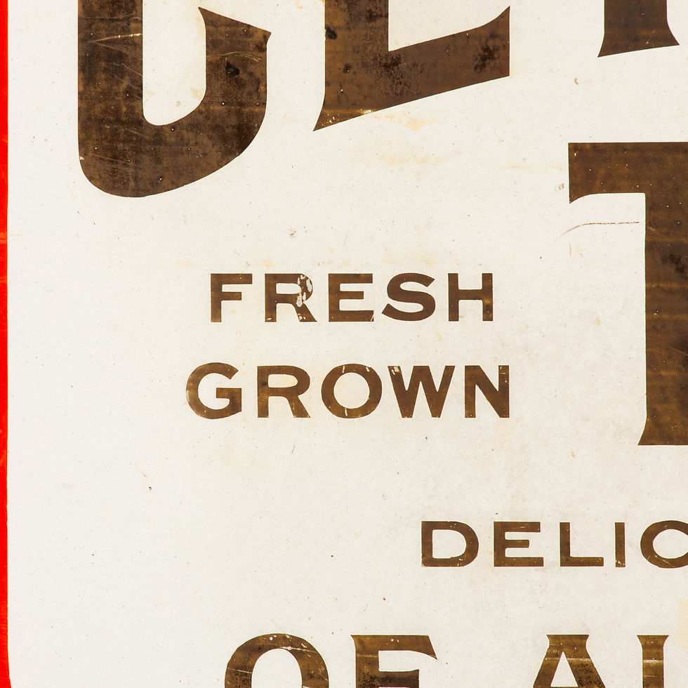 Thumbnail: EARLY, UNUSUAL CEYLINDO TEA ENAMEL SIGN