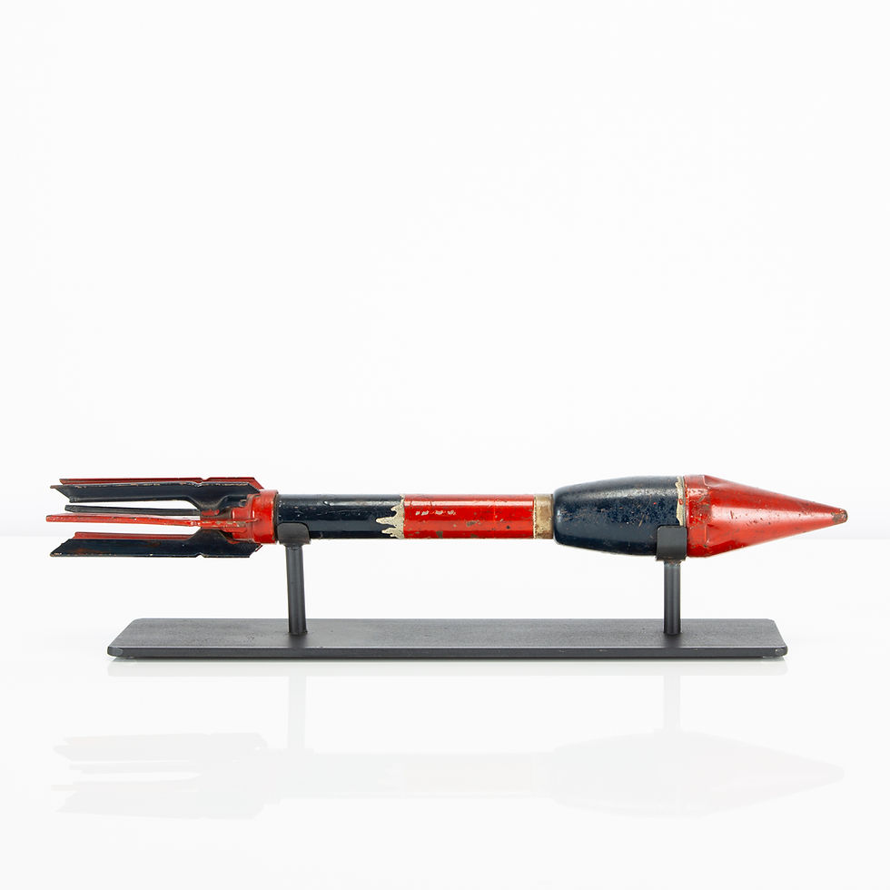 Thumbnail: WW2 ERA BAZOOKA TRAINING ROCKET ON STAND