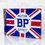 Thumbnail: BP MOTOR SPIRIT UNION JACK ENAMEL FLANGE SIGN