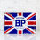Thumbnail: BP MOTOR SPIRIT UNION JACK ENAMEL FLANGE SIGN