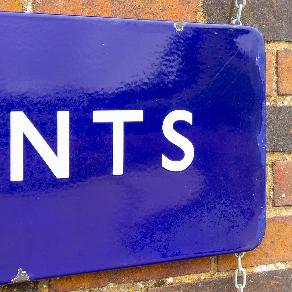 Thumbnail: A BRITISH RAILWAYS REFRESHMENTS ENAMEL SIGN