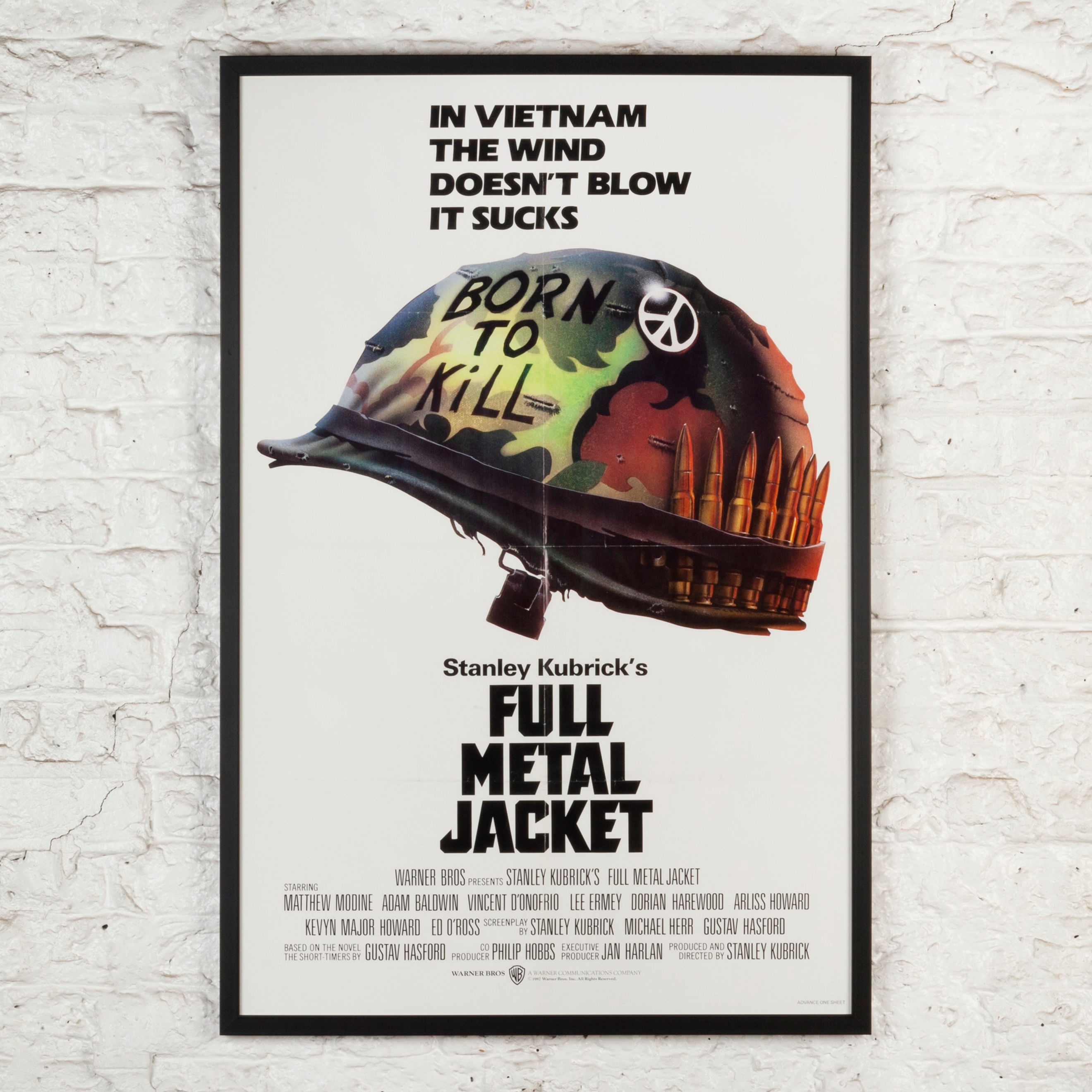 STANLEY KUBRICK'S FULL METAL JACKET - ORIGINAL US POSTER