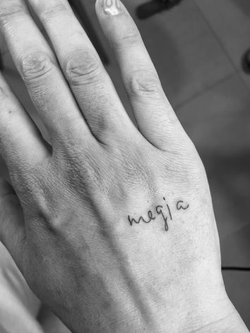 mini tatuaje boda